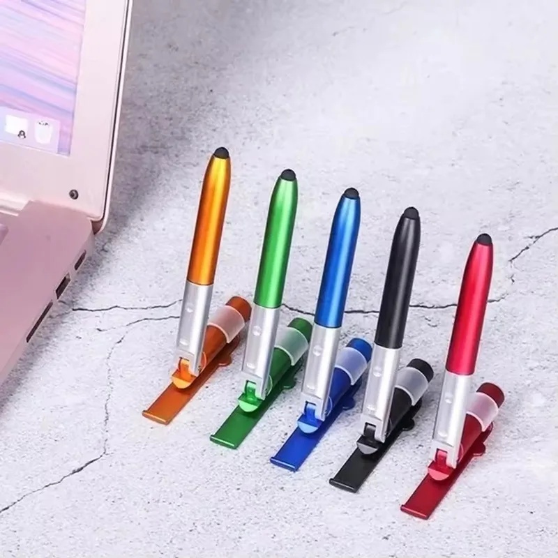 Case With Pencil Holder - 4 In 1 Multifunction Ballpoint Pen