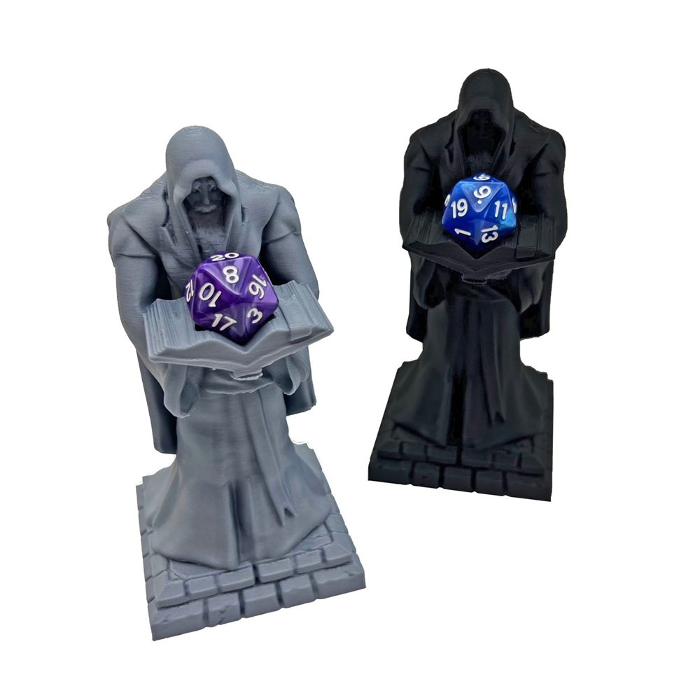 Tablet Accessories Kit - Wizard Figure With Random Color Dice
