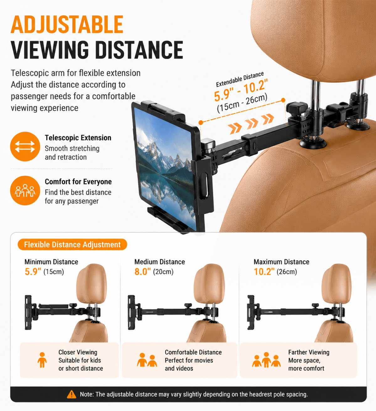 SOARSHOT Car Headrest Tablet H - Toddler Tablet Accessories review and price