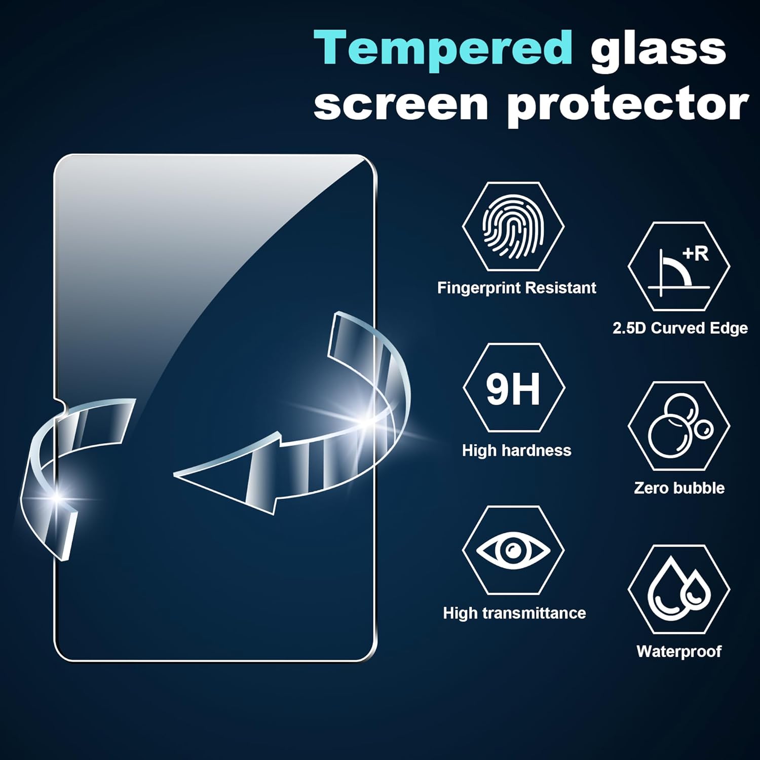 For Honor Pad X7 Tempered Glas - Temu Tablet Accessories review and price