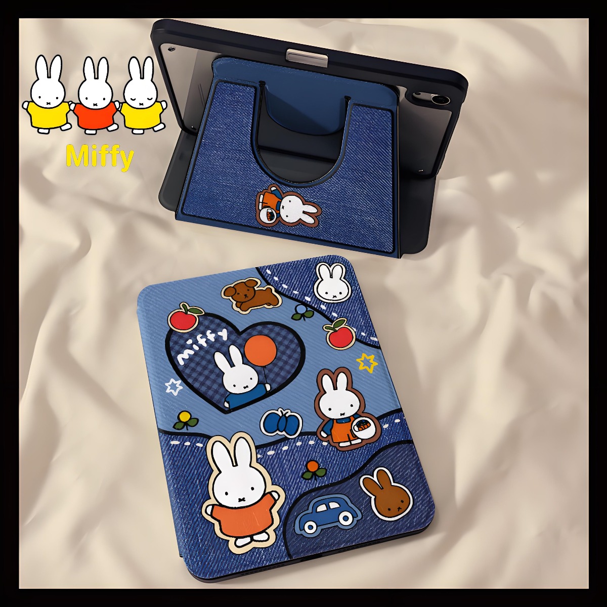 Kawaii Miffy Rabbit Tablet Cas - Fire Tablet Accessories review and price