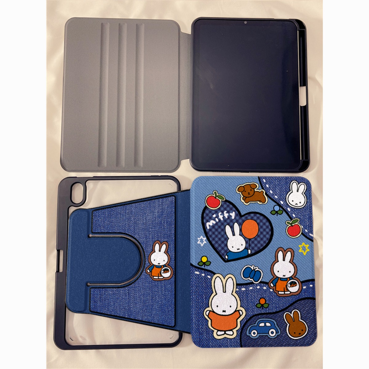Kawaii Miffy Rabbit Tablet Cas - Fire Tablet Accessories review and price
