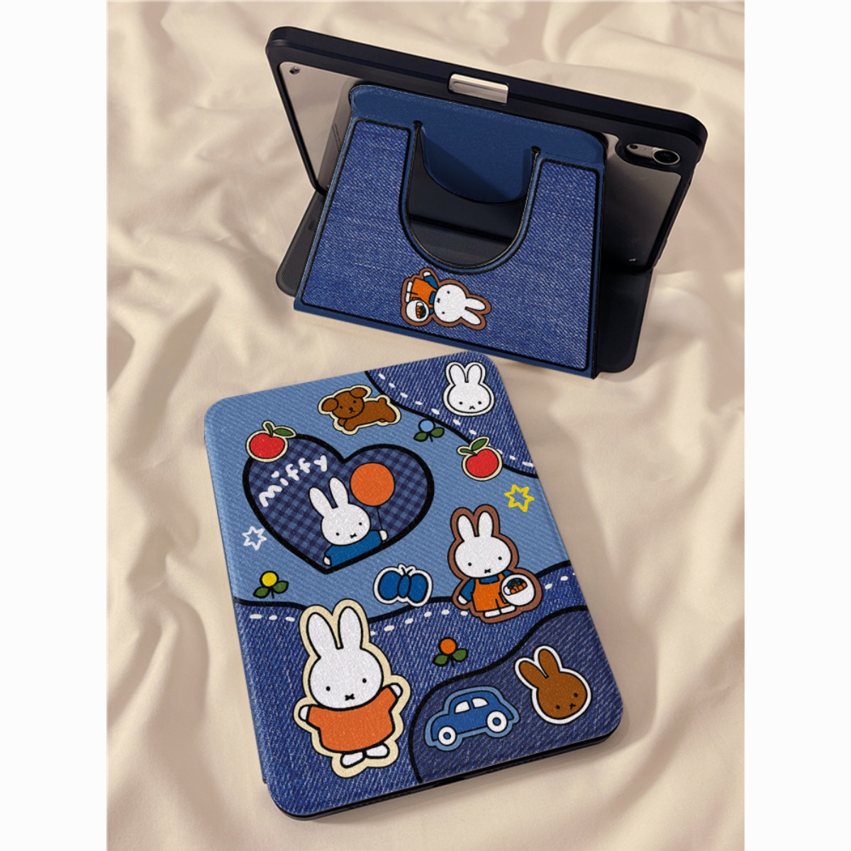 Kawaii Miffy Rabbit Tablet Cas - Fire Tablet Accessories review and price