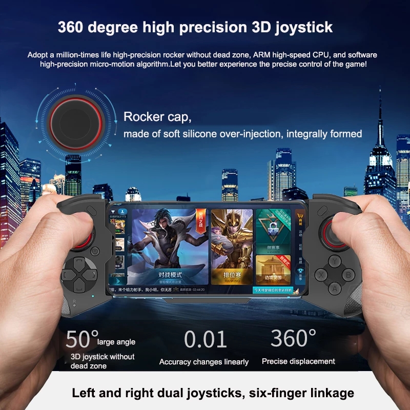 Cell Phone Gamepad Joystick Fo - Android Tablet Gaming Accessories review and price