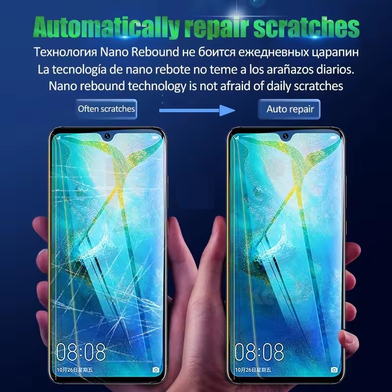 3Pcs Full Cover Hydrogel Film  - Huawei Pura 70 review and price
