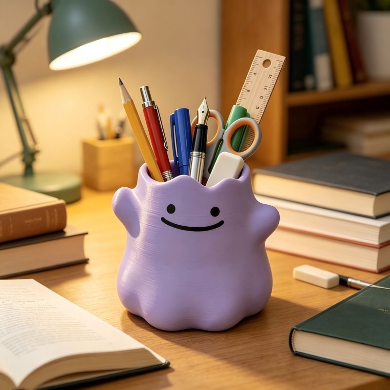 Cartoon Character Pen Holder C - Case With Pencil Holder review and price