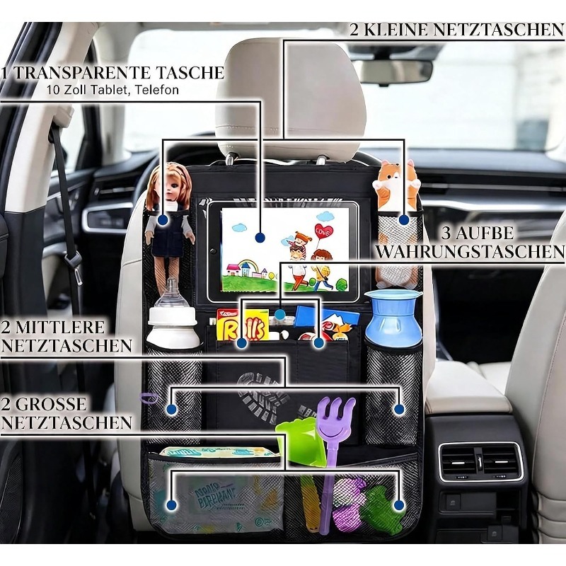 Car Backseat Organizer with To - Tablet Cover Accessories review and price