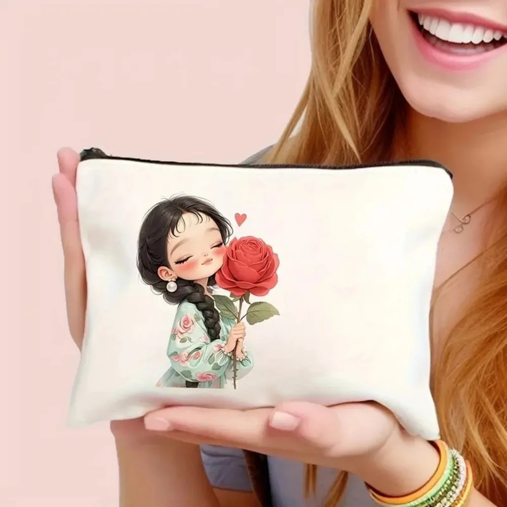Vintage Chic Makeup Bags Zippe - Case With Pencil Holder review and price