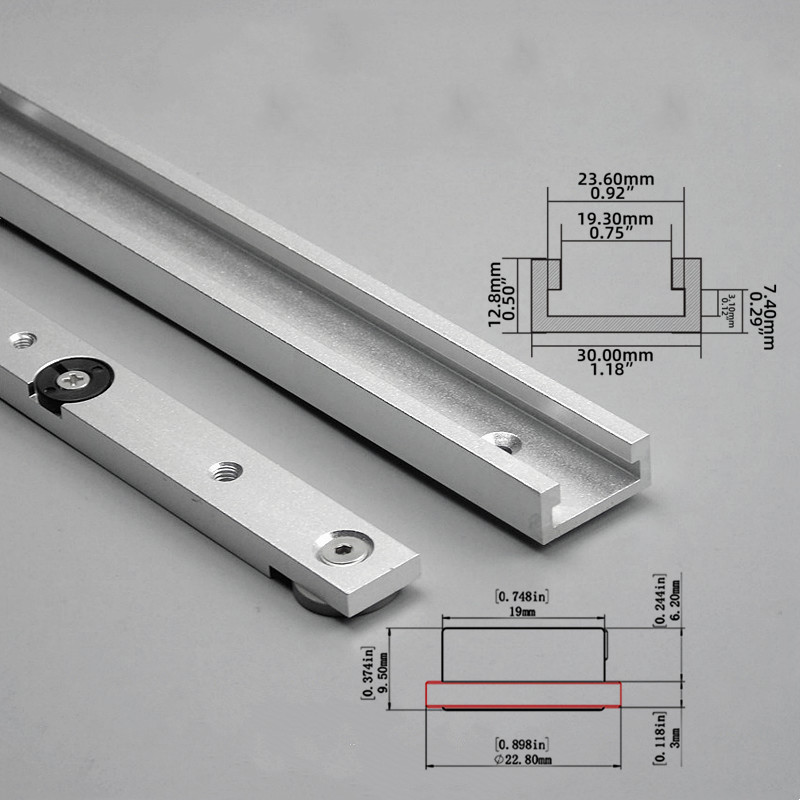 2Pcs T‑Track & Miter Track Jig - Tablet Accessories Kit review and price