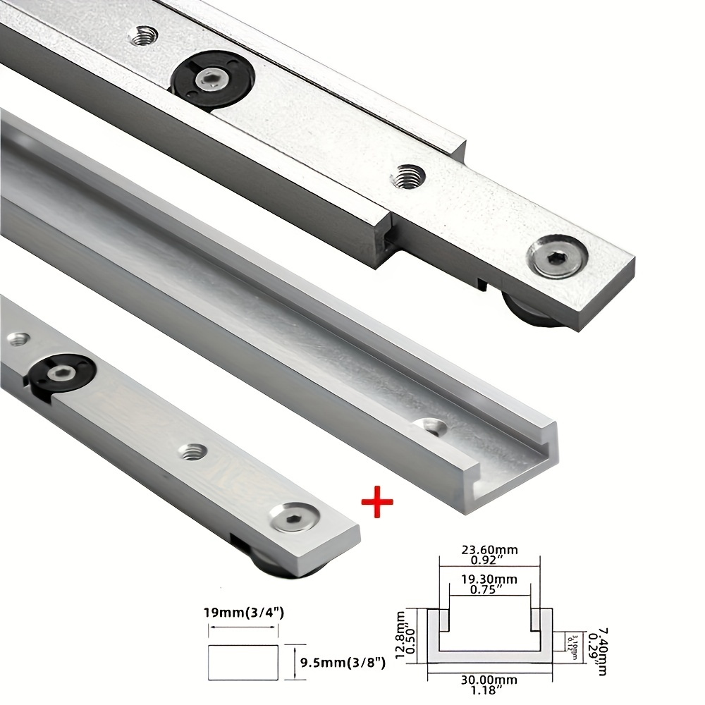 2Pcs T‑Track & Miter Track Jig - Tablet Accessories Kit review and price