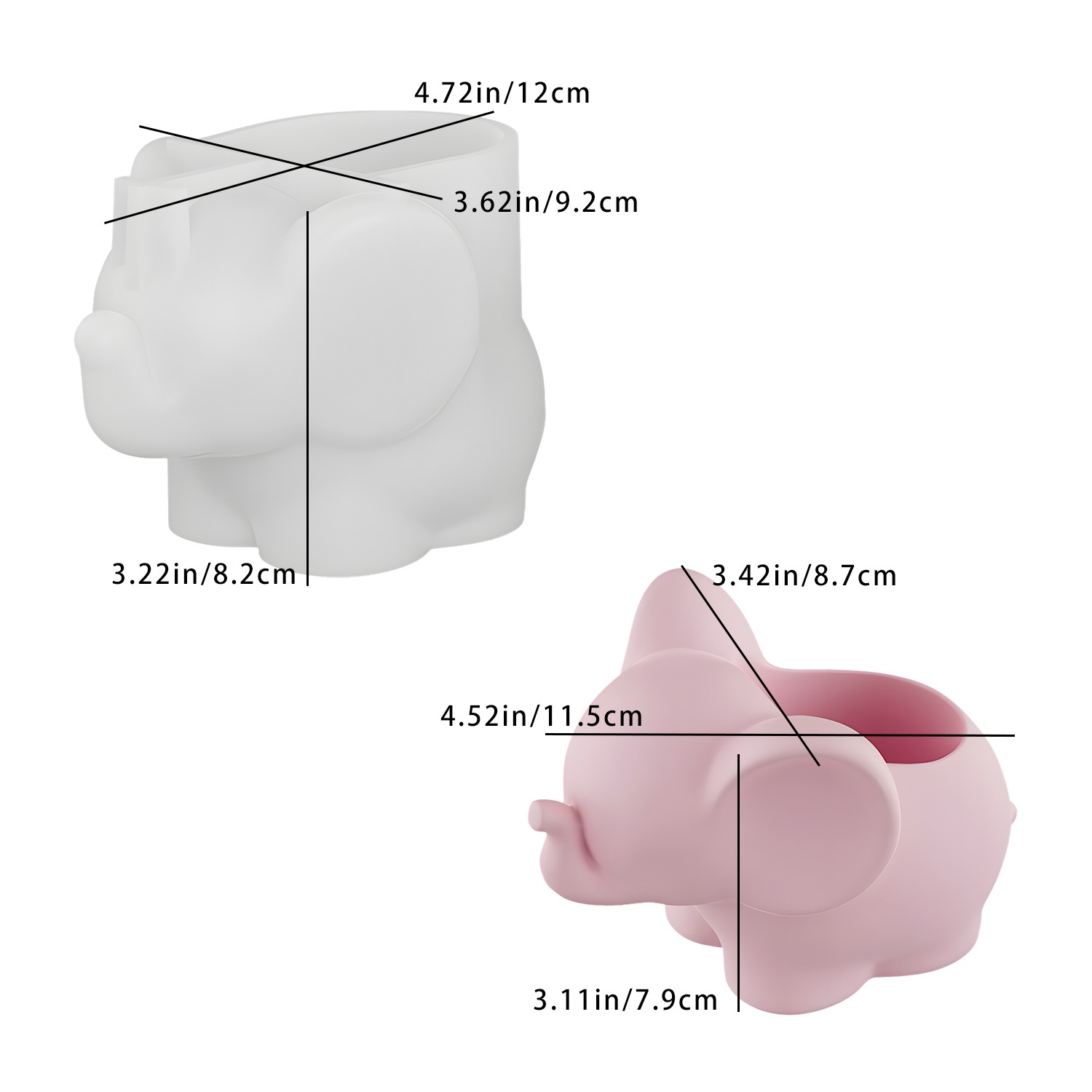DIY Elephant Storage Cup Resin - Case With Pencil Holder review and price