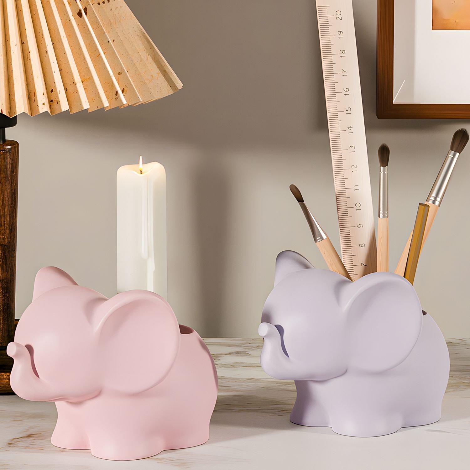 DIY Elephant Storage Cup Resin - Case With Pencil Holder review and price