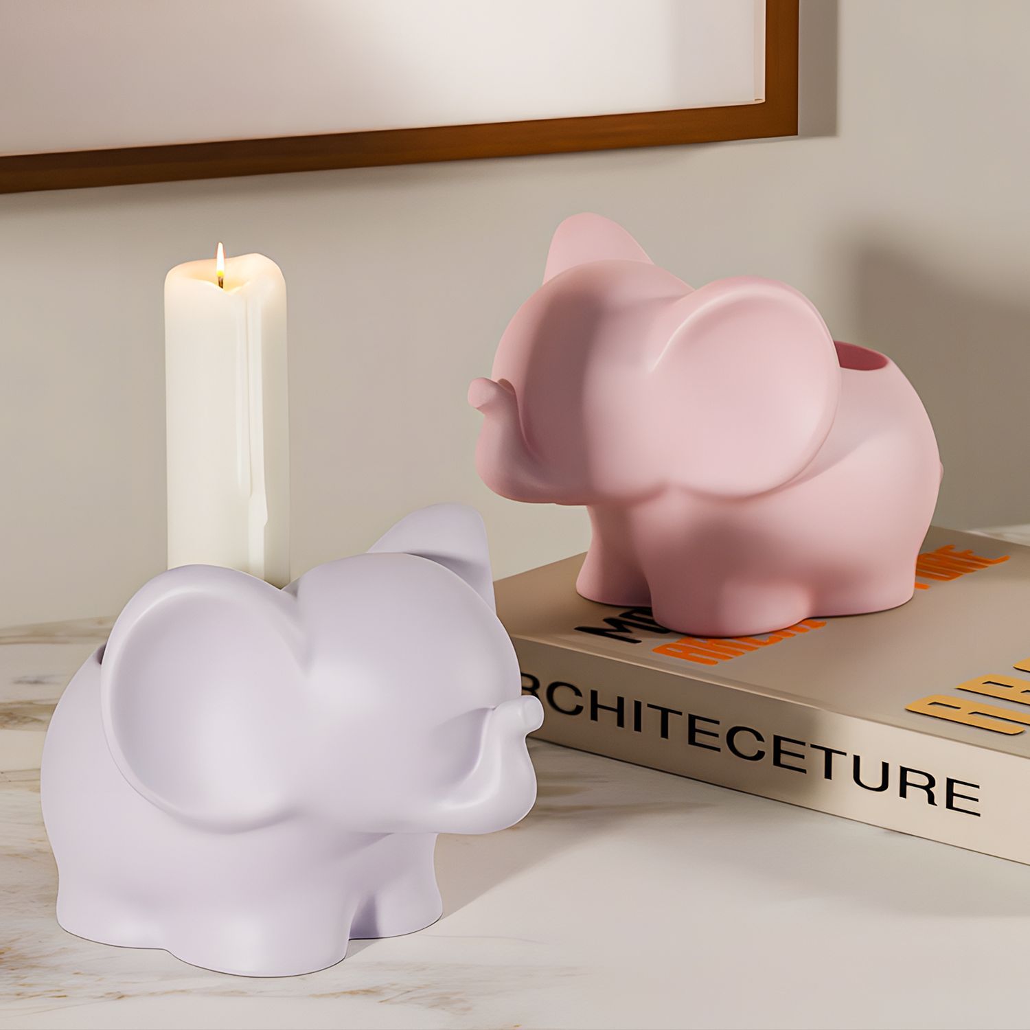 DIY Elephant Storage Cup Resin - Case With Pencil Holder review and price