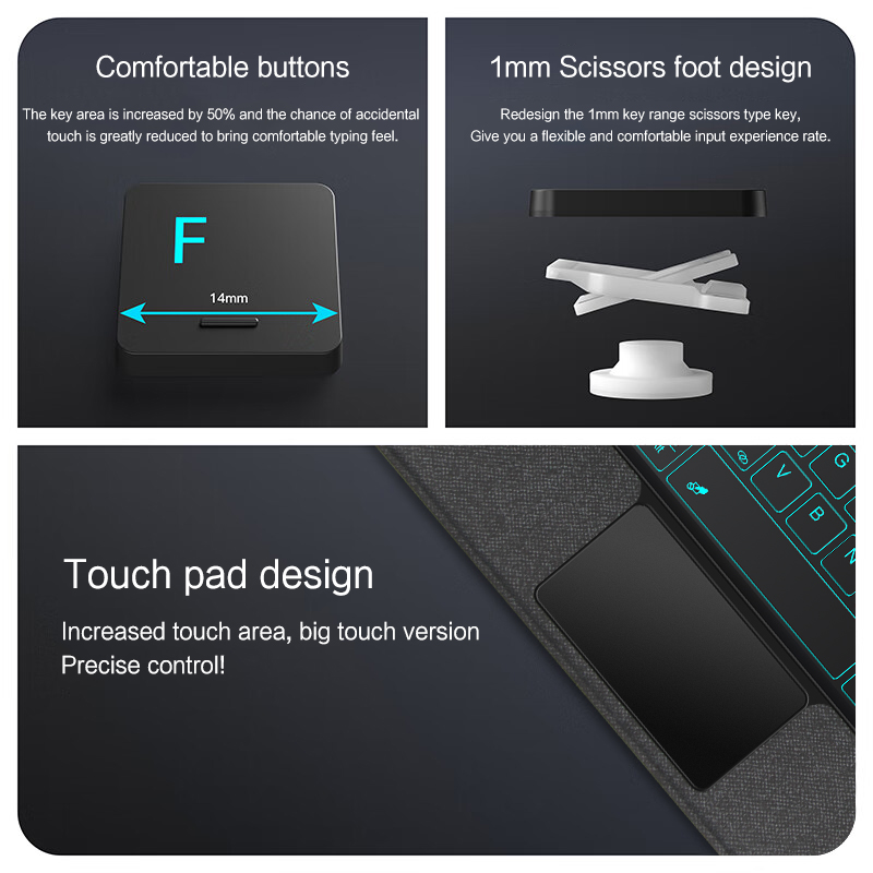 Magic Keyboard Case For Xiaomi - Tablet Keyboard Case review and price