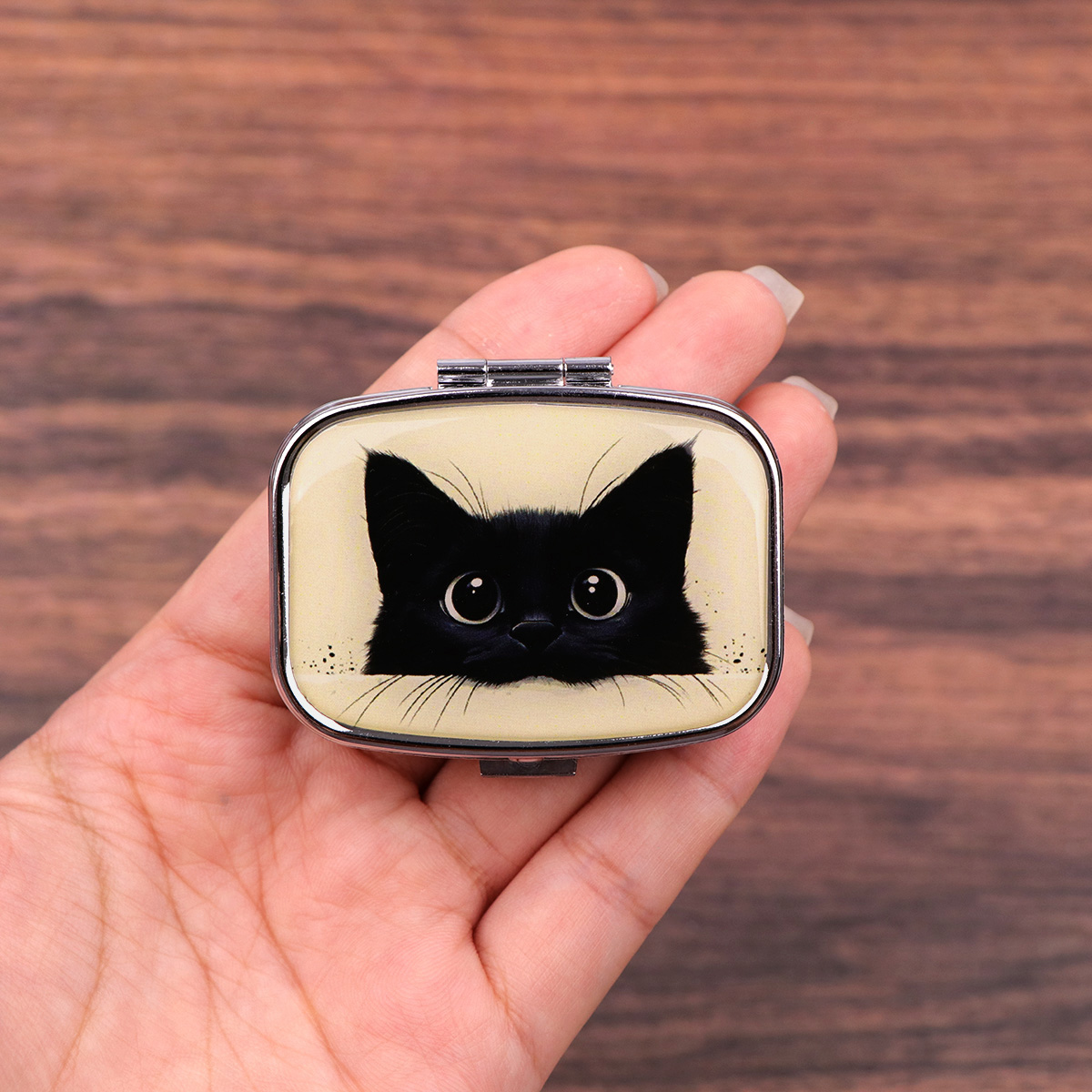 Cute Black Cat Travel Pill Org - Tablet Cute Accessories review and price
