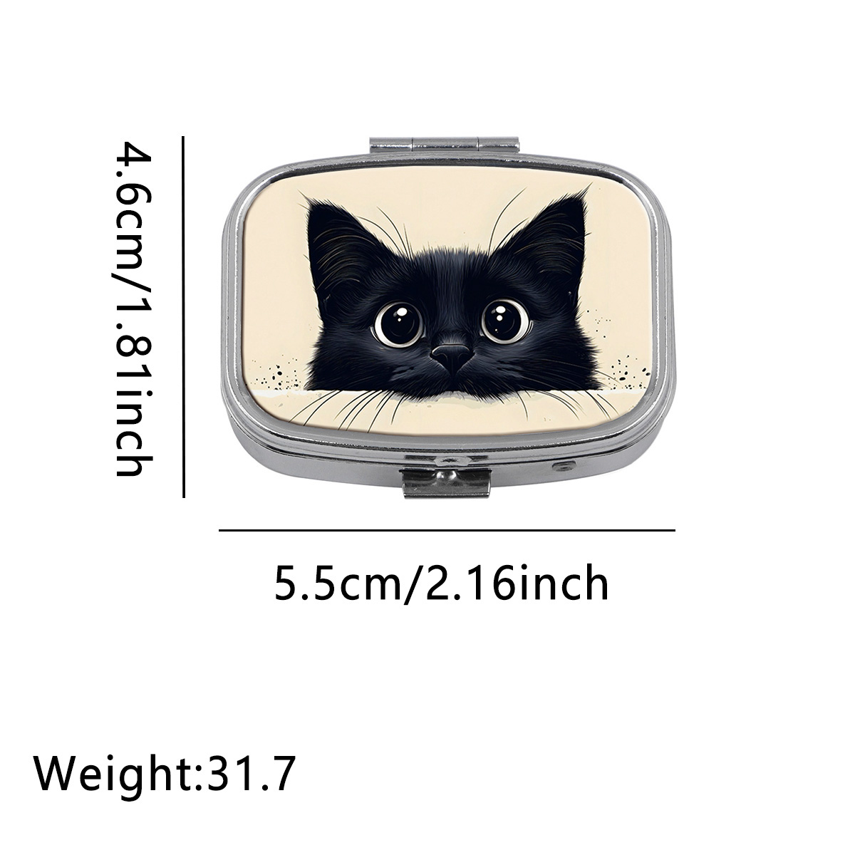 Cute Black Cat Travel Pill Org - Tablet Cute Accessories review and price